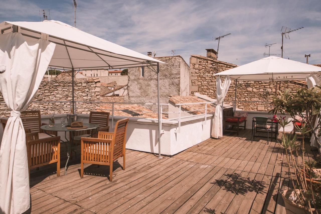 Chez Pepito & Zaza Hypercentre Rooftop Garage Νιμ Εξωτερικό φωτογραφία