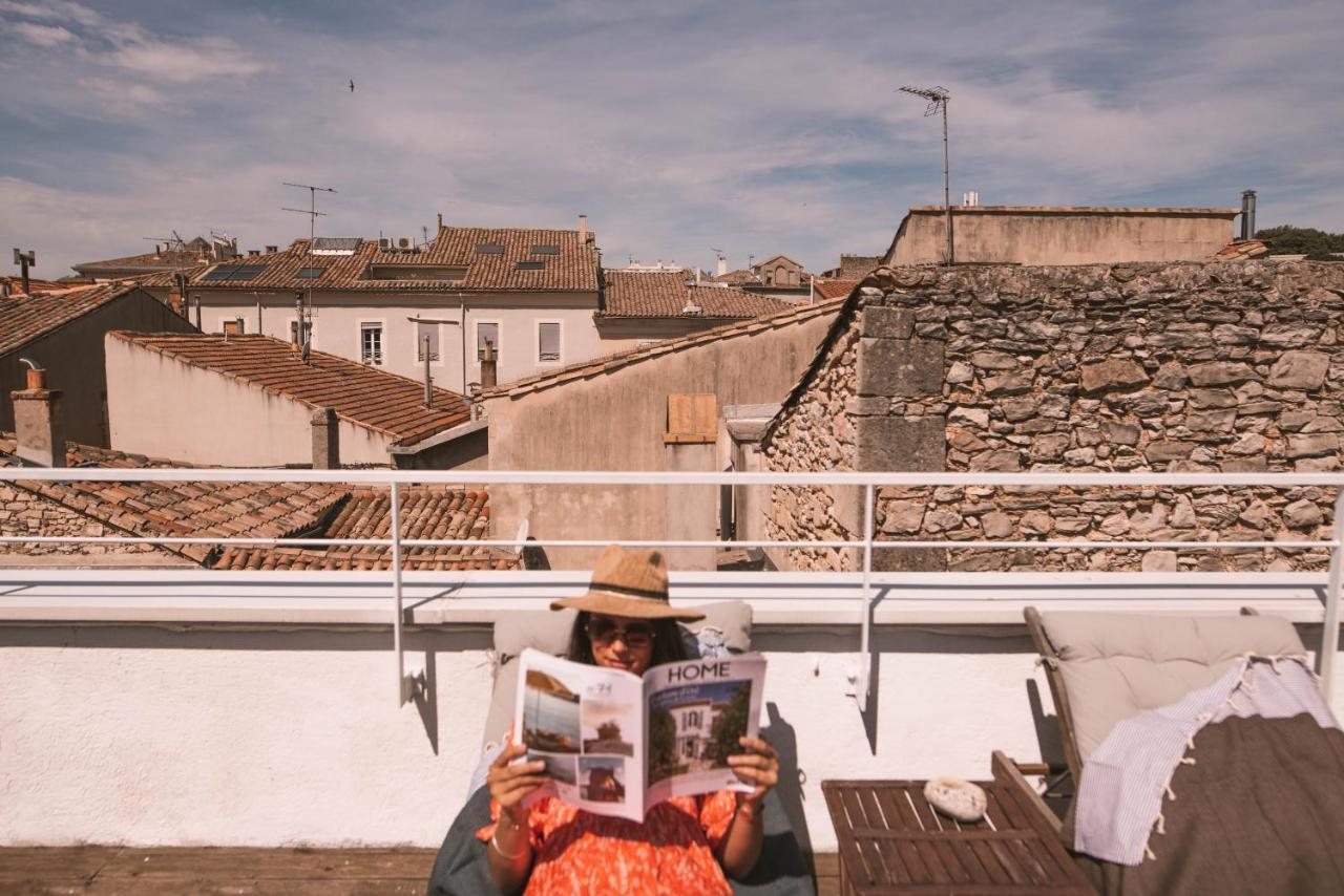 Chez Pepito & Zaza Hypercentre Rooftop Garage Νιμ Εξωτερικό φωτογραφία