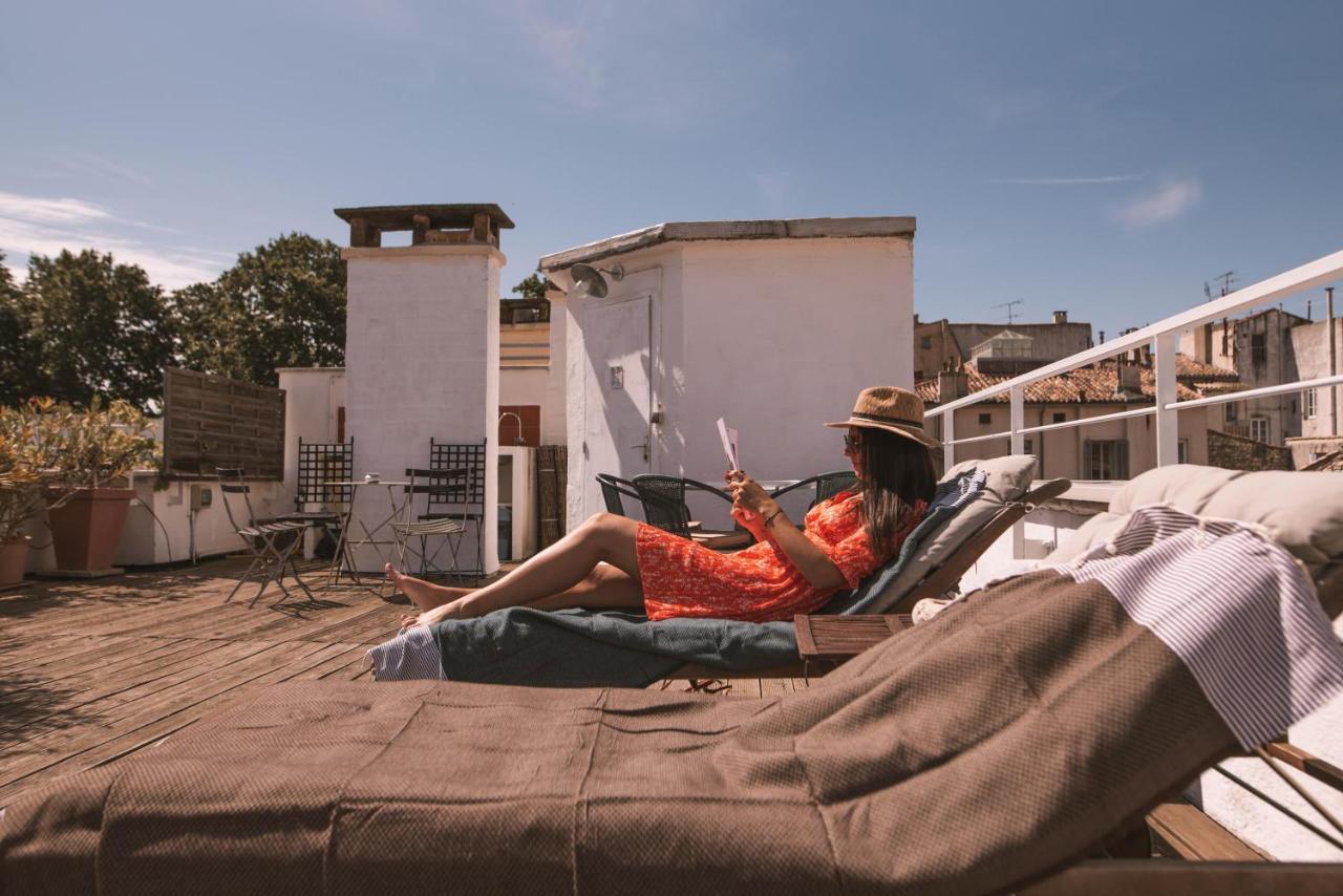 Chez Pepito & Zaza Hypercentre Rooftop Garage Νιμ Εξωτερικό φωτογραφία