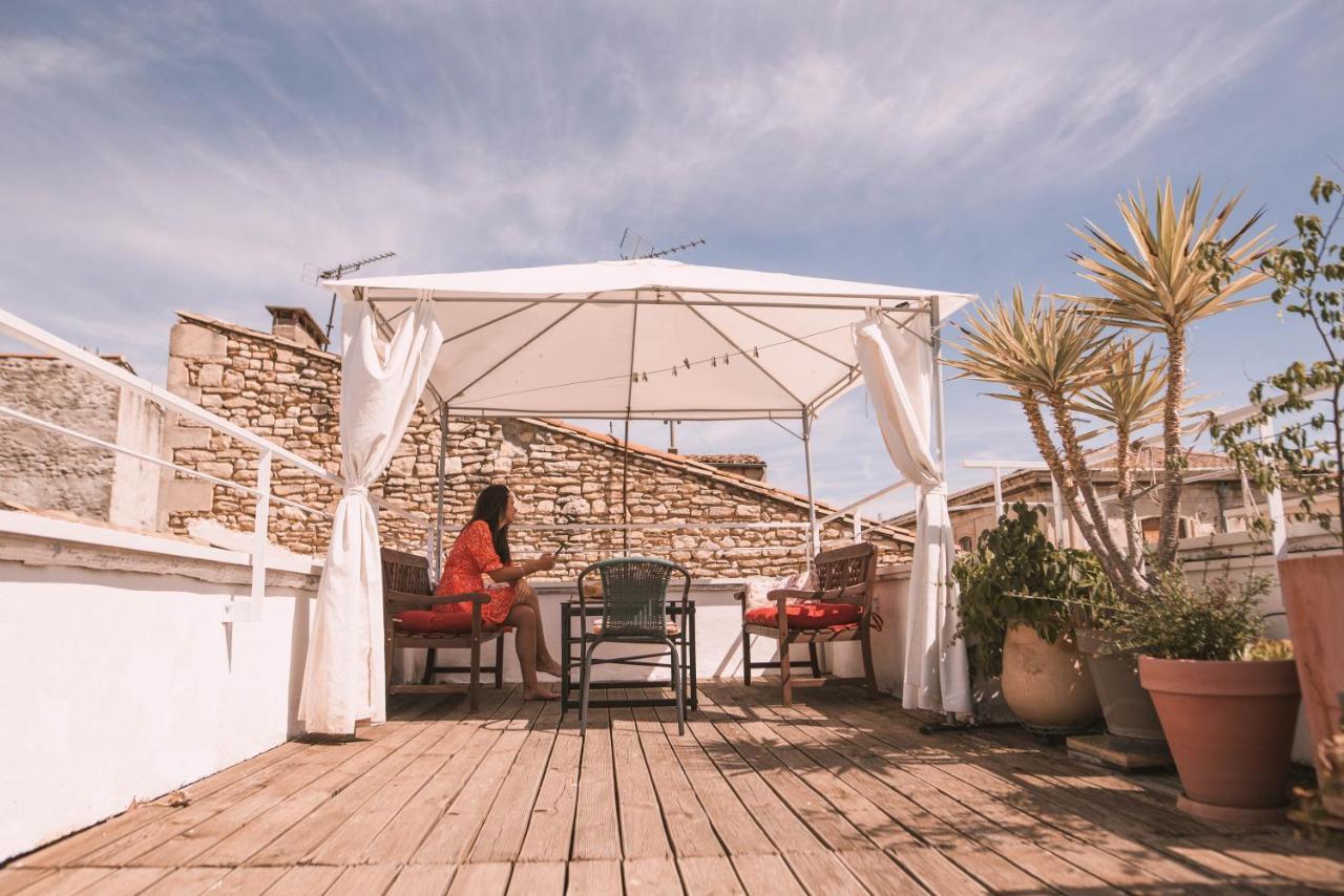 Chez Pepito & Zaza Hypercentre Rooftop Garage Νιμ Εξωτερικό φωτογραφία